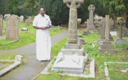 லண்டன் பென்னிகுயிக் நினைவிடம் - செல்லூர் ராஜூ விசிட்