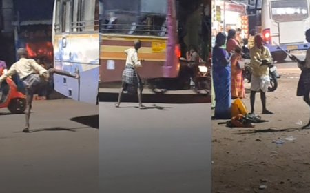 கையில் இரும்புராடுடன் பொதுமக்களை மிரட்டிய போதை ஆசாமி