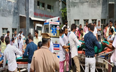 சேலம் அரசு மருத்துவமனையில் தீ விபத்து- நோயாளிகள் வெளியேற்றம்