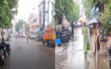 காஞ்சிபுரத்தில் கன மழை-4மணி நேரத்தில் 23.20 மி.மீ மழை பதிவு