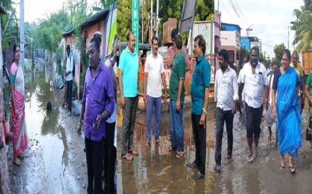 தூத்துக்குடியில் ஜோராய் நடக்கும் மழைநீர் அரசியல்!