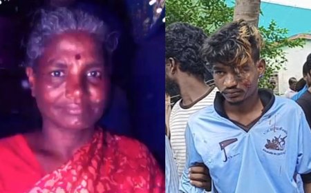 கஞ்சாபோதையில் தாயைக் கொன்று வீட்டில் புதைத்த கொடூரன்