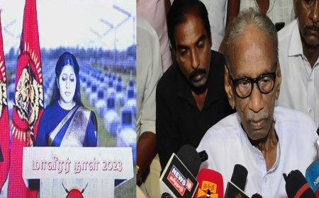 பிரபாகரனின் மகள் துவாரகாவின் உரை உலக மக்களிடையே எழுச்சியை ஏற்படுத்தும்-பழ.நெடுமாறன் பேட்டி