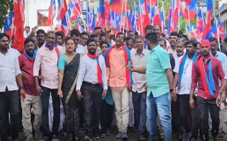 காஞ்சிபுரம்: சாலை மறியல் செய்த 300க்கும் மேற்பட்ட விசிகவினர் கைது