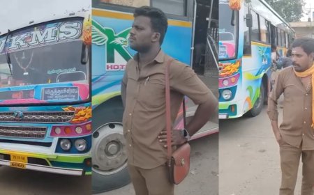 பயணிகளிடம் தகாத வார்த்தைகளால் பேசிய நடத்துநர்  உரிமம் தற்காலிமாக ரத்து