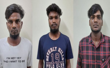 புரட்சி பாரதம் கட்சி நிர்வாகி கொலை வழக்கில்  3 இளைஞர்கள்  கைது