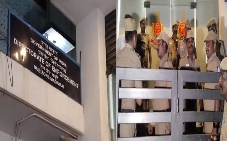லஞ்சப் பெ றியில் சிக்கிய அமலாக்கத்துறை  அதிகாரி அதிரடி கைது