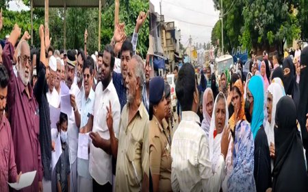 தஞ்சாவூர்: இளைஞர்கள் படுகொலையை கண்டித்து ஆர்ப்பாட்டம