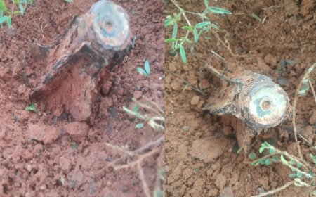 பெரியபாளையம் அருகே பழங்கால ராக்கெட் லாஞ்சர் கண்டெடுப்பு