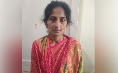 கணவனைக் கொன்று அடக்கம் செய்த மனைவி கைது
