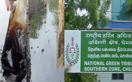 எண்ணெய் கழிவுகள் மழைநீரில் கலந்து குடியிருப்புகளுக்குள் புகுந்ததால் கடும் பாதிப்பு 