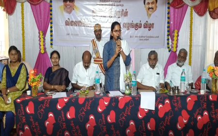 மாணவர்கள் 100% கல்லூரி படிப்பை முடிக்க திருவாரூர் ஆட்சியர் வலியுறுத்தல்