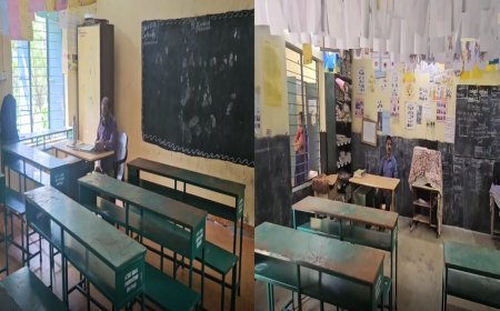 பரந்தூர் விமான நிலைய திட்டத்திற்கு மாணவர்கள் எதிர்ப்பு -