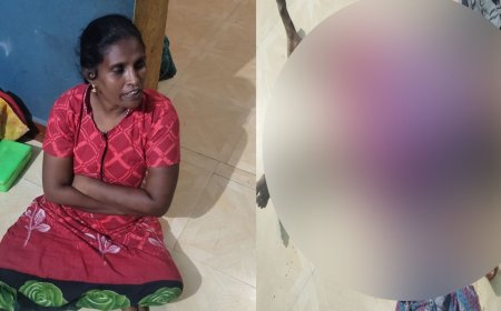 மாமியாரை வெட்டி கொலை செய்த மருமகள் கைது