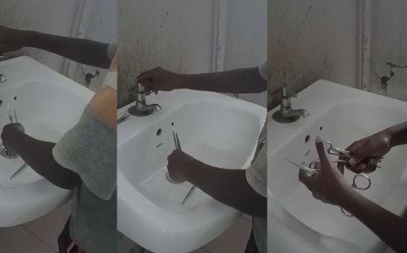 தூத்துக்குடி ஜி.ஹெச்சில் ரத்தம் படிந்த கத்தரிக்கோலை சுத்தம் செய்த சிறுவன்