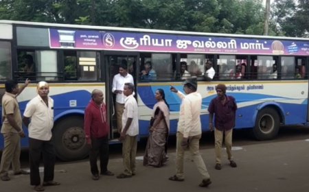 வெள்ள பாதிப்புகளை சீர்செய்ய சிவகங்கையில் இருந்து தூய்மைபணியாளர்கள் பயணம்