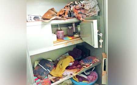 தஞ்சையில் பட்டப்பகலில் ஆசிரியர் வீட்டில் நகை,பணம் கொள்ளை