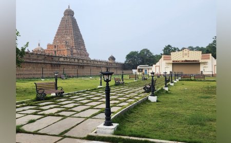 தஞ்சை பெரியகோவில் வளாகம் அருகே அசைவ உணவகம் நடத்த அனுமதியா?