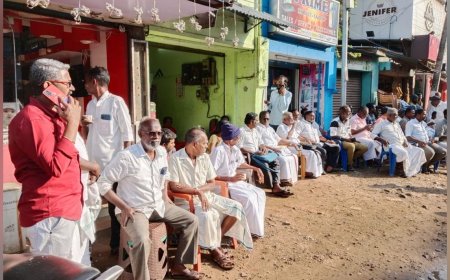 நடவடிக்கை எடுக்க வந்த அதிகாரிகளை தடுத்து  வாடகை செலுத்தாத கோவில் கடைக்காரர்கள் போராட்டம்
