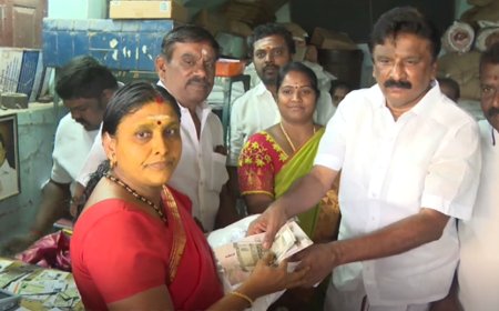 நெல்லையில் 5 லட்சத்து 4,357 குடும்ப அட்டைத்தாரர்களுக்கு வெள்ள நிவாரணம்