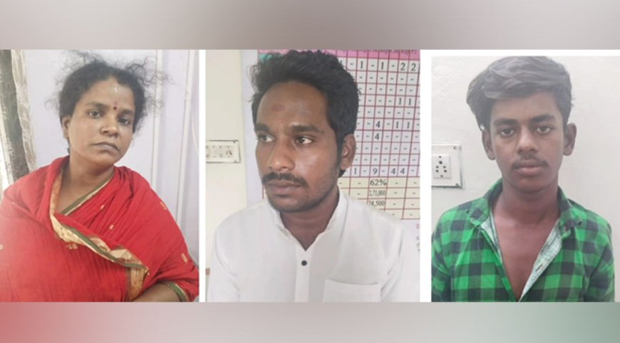 கள்ளக்காதல் விவகாரத்தில் கணவர் கொலை- மனைவி உள்பட 3 பேர் கைது