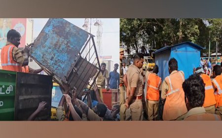 நெல்லை மாநகராட்சியில் ஆக்கிரமிப்புகள் அகற்றம்- அதிரடி காட்டிய அதிகாரிகள்