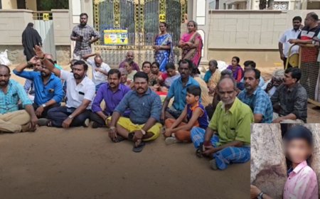 நெல்லை: மாணவன் மரணத்திற்கு நீதி கேட்டு உறவினர்கள் போராட்டம்