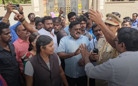 நெல்லை:   மாணவன் தற்கொலைக்கு நீதி கேட்டு போராடிய பெற்றோர் உள்பட 19 பேர் கைது