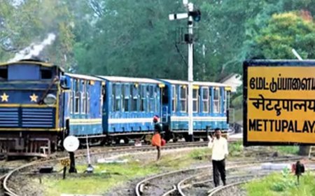 மேட்டுப்பாளையம்-உதகை மலை ரயில் போக்குவரத்து மீண்டும் துவங்கியது