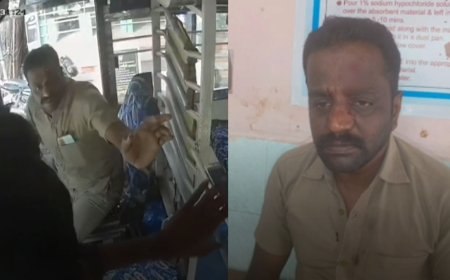 நெல்லையில் பேருந்து ஓட்டுநருக்கு அரிவாள் வெட்டு