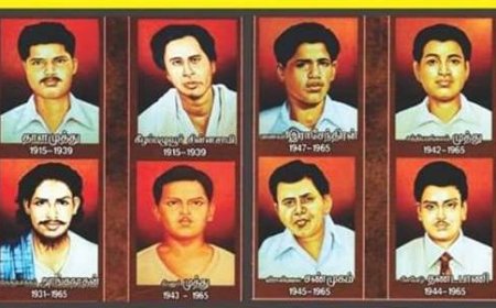 மொழிப்போர் தியாகிகள் தினம் !