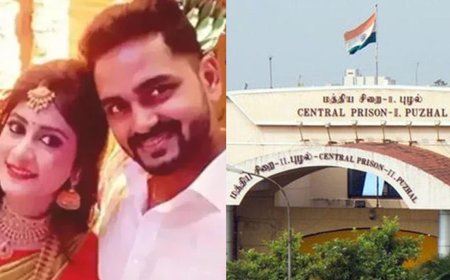 திமுக எம்.எல்.ஏ மகன், மருமகள் புழல் சிறையில் அடைப்பு