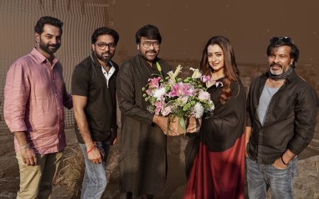 மெகா ஸ்டார் சிரஞ்சீவிக்கு ஜோடியாகும் த்ரிஷா !! பிரமாண்டமாகத் தயாராகும் விஸ்வம்பரா!!