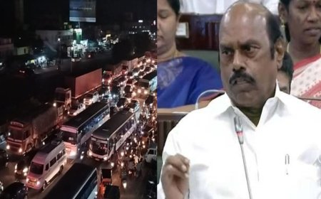 ஸ்ரீபெரும்புதூர் முதல் சிங்கபெருமாள் கோயில் வரை போக்குவரத்து நெரிசலை குறைக்க நடவடிக்கை - அமைச்சர் எ.வ.வேலு 