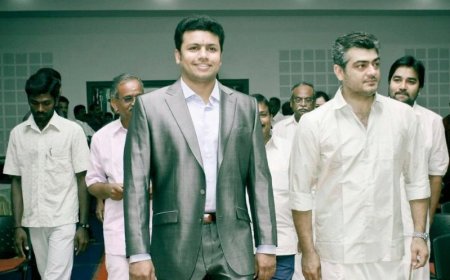 நண்பனை இழந்த அஜித் - வெற்றி துரைசாமியின் குடும்பத்தினருக்கு நேரில் ஆறுதல்!