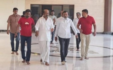 புத்திரசோகம் ரொம்ப மோசமானது.. கலங்கி நின்ற சைதை துரைசாமி..! ஓடோடிச் சென்ற ரஜினிகாந்த்..!