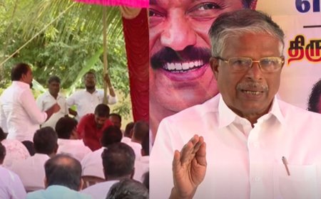 நெல்லை ஆட்சியர் நீடித்தால் திமுக 50,000 வாக்குகளை இழக்கும் - செயற்குழுக் கூட்டத்தில் திமுகவினர் குமுறல்