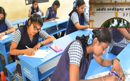 10-ஆம் வகுப்பு பொதுத்தேர்வு முறையில் மாற்றம்.. இனி 600 மதிப்பெண்கள்...