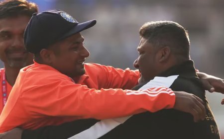 சர்ஃபராஸ் கான்: தந்தையின் கனவை நிறைவேற்றிய மகன்!