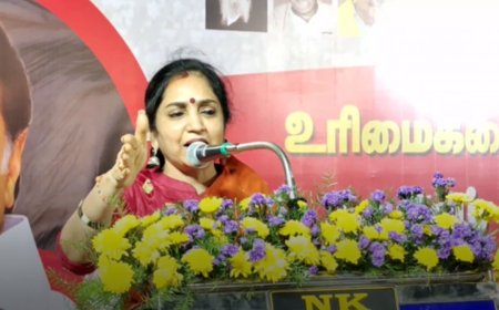 2024 தேர்தலுக்குப் பிறகு தேர்தலே இருக்காதா..? எம்.பி தமிழச்சி தங்கபாண்டியன் பேசியது என்ன..?