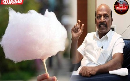 "வெள்ளை நிற பஞ்சு மிட்டாய்க்கு தடையில்லை"... அமைச்சர் மா.சுப்ரமணியன் அறிவிப்பு.!