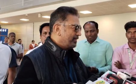 ’thug life’ கொடுத்த ஆண்டவர்..! இப்ப இல்ல.. ரெண்டு நாள்ல சொல்றேன்.. கூட்டணி கேள்விக்கு எஸ்கேப்பான கமல்ஹாசன்..!