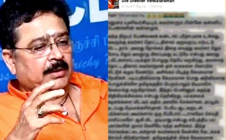 ஒரே ஒரு ட்வீட்டால் வந்த சிக்கல்...கம்பி எண்ணி களி தின்னப்போகும் எஸ்.வி.சேகர்? ஆனாலும் ஒரு ஆறுதல்...