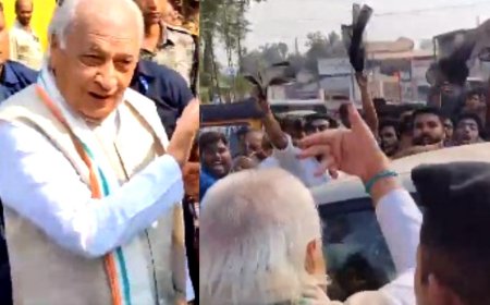 விடாமல் துரத்தும் மாணவர் அமைப்பு... கருப்பு கொடி போராட்டத்தால் மீண்டும் கடுப்பான கேரள ஆளுநர்...