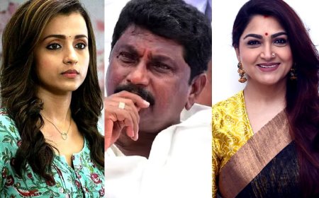 திரிஷாவுக்கு ஆதரவு குரல் கொடுத்த குஷ்பூ....