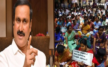 போராடும் இடைநிலை ஆசிரியர்கள்.. அடக்குமுறையை கட்டவிழ்த்து விடுவதா? பாமக தலைவர் அன்புமணி ராமதாஸ் காட்டம்..!