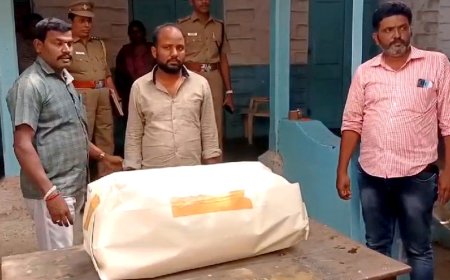 பின்னலாடை தொழிலாளர்களுக்கு கஞ்சா சப்ளை - ஒடிசாவில் இருந்து ரயிலில் கடத்திய வாலிபர்