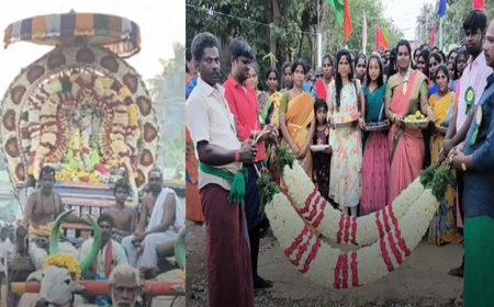 திருப்போரூர் கந்தசாமி கோயில் உற்சவர் தேரோட்டம்... திரளான பக்தர்கள் பங்கேற்று சாமி தரிசனம்...