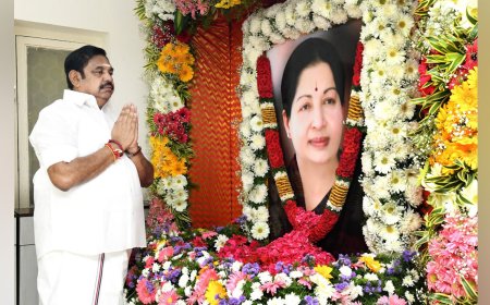 அனைவருக்கும் அரசியல் பாடம் புகட்டி, வழிநடத்திய ஜெயலலிதாவை என்றும் நினைவு கூர்வோம் - இ.பி.எஸ்