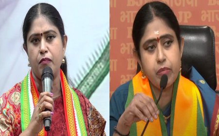 காங்கிரஸுக்கு குட் பை... பாஜகவில் ஐக்கியமானார் விஜயதரணி!